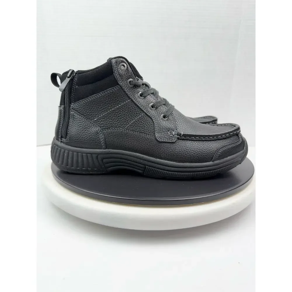 Orthofeet‎ Ranger 483 Slip Resistant Mens Size 7.5 D Heel Zipper Comfort Boots